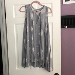 Free People, blue sundress, medium